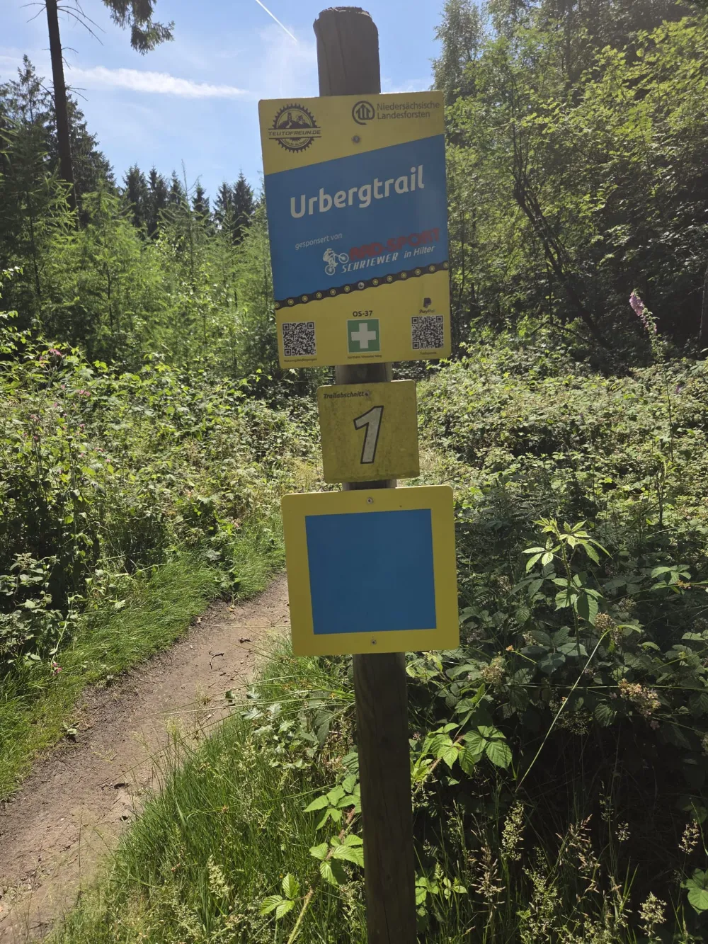 offizieller MTB Trail