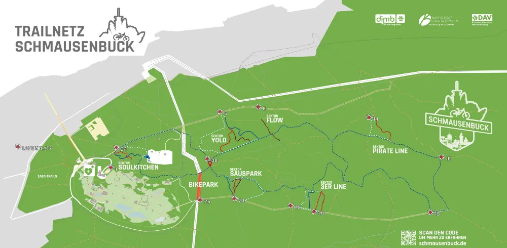 offizieller MTB Trail
